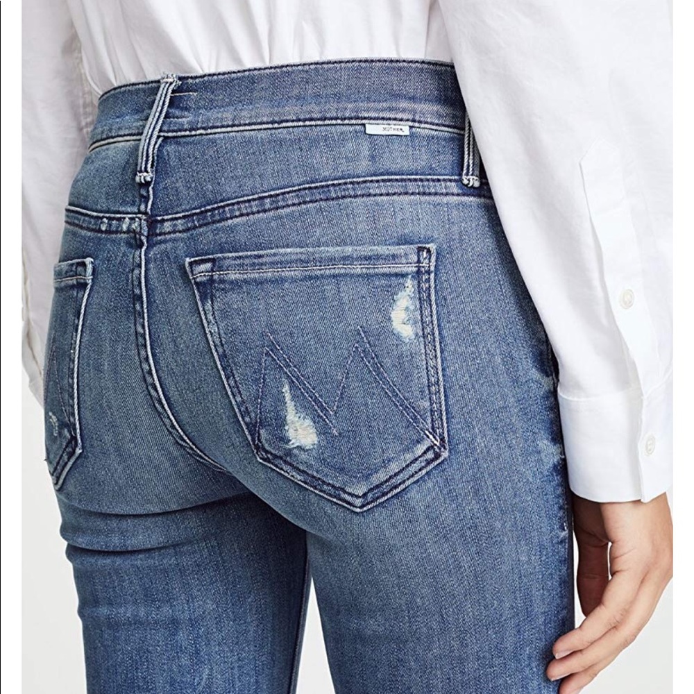 Mother The Runaway Boot Cut In Graffiti Girl NWT